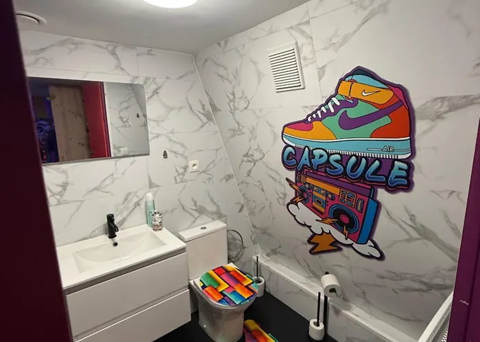 Nyaraló Capsule Forever Young - Jacuzzi - Sauna - Billard - Arcade De Jeux - Netflix & Cinema - Ping Pong